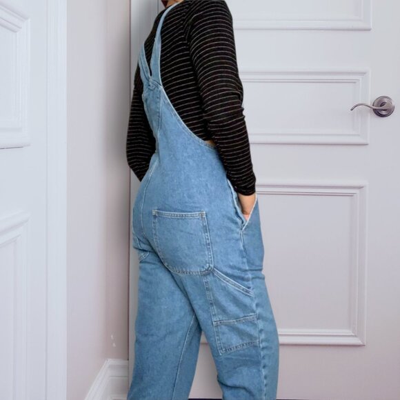 Noisy May Vintage Y2K Classic Denim Overalls/ Dungarees - Picture 1 of 12